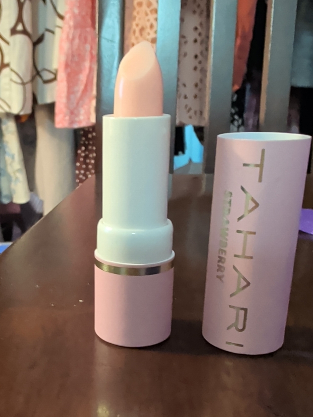 Tahari Light Pink Lip Balm Stick - Sheer Blush